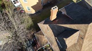 Great Example of Drone Flying Over A Pittsburgh House [upl. by Lanrev]