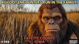 Bigfoot Encounters Run in the Family  Iowa  Bigfoot 594 [upl. by Nivloc743]