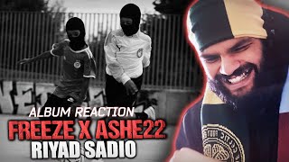 494 🇫🇷  FREEZE CORLEONE X ASHE22  RIYAD SADIO  ALBUM REACTION WENGLISH LYRICS [upl. by Irakab]