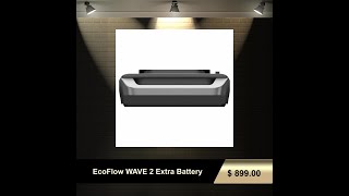 EcoFlow WAVE 2 Extra Battery [upl. by Nolan664]