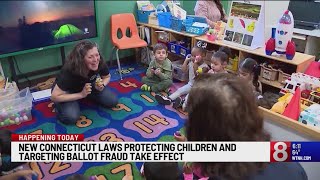 New Connecticut laws protecting children and targeting ballot fraud take effect July 1 [upl. by Katleen]