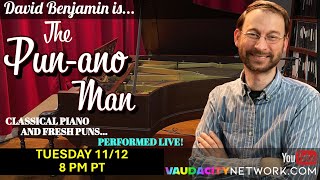 Punano Man Episode 84  LIVE PIANO w David Benjamin [upl. by Hsima879]