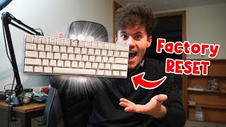 How to FACTORY RESET your 60 keyboard [upl. by Arbmik]