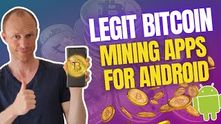 6 Legit Bitcoin Mining Apps for Android Earn FREE BTC Automatically [upl. by Nrubua724]