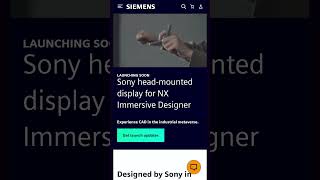 Siemens Sony Immersive Engineering [upl. by Areema]