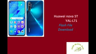 Huawei nova 5T YAL L71 Flash File [upl. by Any]