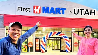 HMART Grand Opening in Salt Lake City A Korean Food Wonderland [upl. by Alul]