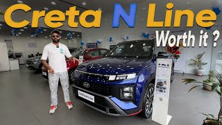 Hyundai Creta NLine  30k Difference  Worth it [upl. by Fiester]