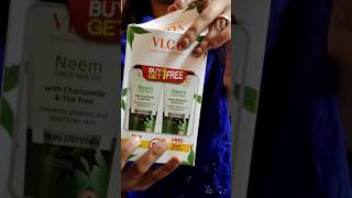 VLLC Neem face wash with chamomile ampteatreefacewash skincare glowingskin shorts acneremoval [upl. by Nadda]