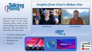 Insights from the Cisco Webex One Conference [upl. by Croydon]