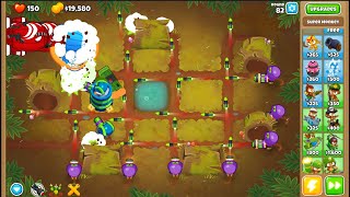 btd6 but i can only use dartling gunners [upl. by Nenad526]