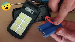 كيفية إصلاح مصباح الطاقة الشمسية🔥 Comment réparer une lampe à énergie solaire😱 [upl. by Lauro]