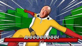 saitama be like 💀 The Strongest Battlegrounds [upl. by Rodablas]