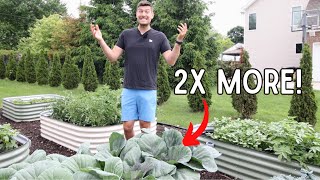 How To GROW 2X The Food With LESS Space [upl. by Livingston]