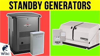 10 Best Standby Generators 2019 [upl. by Aneelad]