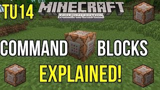 Minecraft Xbox 360 Command Block Explained  Coming in TU14 [upl. by Llebasi]