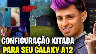 MELHOR DPI  SENSI GALAXY A12 NOVA ATUA FREE FIRE 2025 [upl. by Luise]