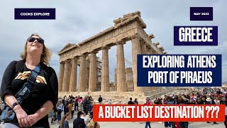 Exploring Athens Port of Piraeus  A bucket list destination [upl. by Eisned]