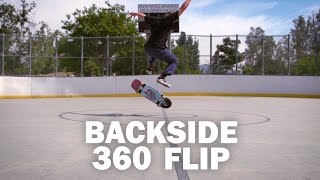 Backside 360 Flip Freddy Ernst  ShortSided [upl. by Fidellia]