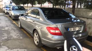 Mercedes C250 CDI Uzaktan Çalıştırma 1 Bölüm [upl. by Oiragelo]