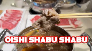 Oishi SHABU SHABU [upl. by Guildroy]