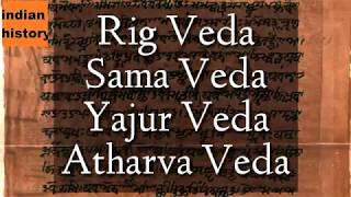 The Four VedasOrigin and brief description of 4 Vedas  Types of Vedas  Four Vedas Name amp Features [upl. by Rrats557]