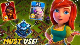 Th13 Legend Strategy  Golem Wizard Attack Th13  Th13 Golem Attack  Th13 Attack Strategy  Coc [upl. by Samuel125]