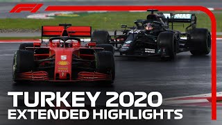 Extended Race Highlights  2020 Turkish Grand Prix [upl. by Ataymik965]