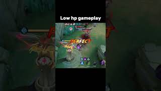 Low hp gameplay Chou mobilelegends chou choou chougameplay [upl. by Bortz]