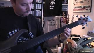 Pasqualino Marajà  Mina In Studio  Bass Cover Ita [upl. by Liederman]