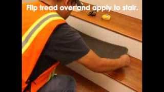 How To Install Carpet Stair Tread from Natural Area Rugs [upl. by Xela]