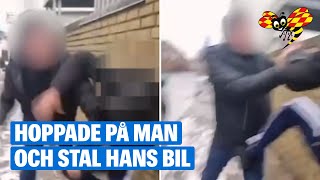 Pojkarnas skratt – när de misshandlar mannen [upl. by Corri]