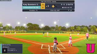 Katy Bombers Gold 10U vs Unleashed 9U Black 20241013 [upl. by Lilas]