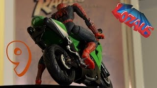 SPIDERMAN STOP MOTION Action Video Part 9 [upl. by Lledo62]