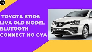 How to Connect Bluetooth  Toyota Etios Liva CarsTeck [upl. by Gemini]