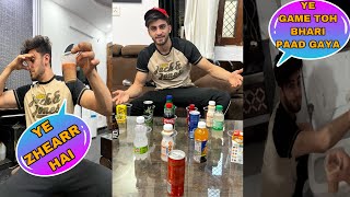 GUESS THE DRINK CHALLENGE WITH AnuragReddy98 Delhiwala [upl. by Milty]