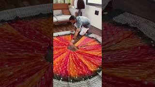 Lehenga making process saree lehengadrepping pinklehenga lehengacholidress lehenga bridal [upl. by Nitsud91]