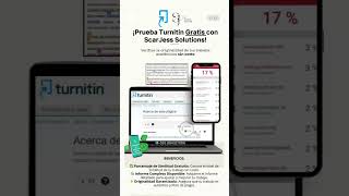 ¡Prueba Turnitin Gratis 🎉 Obtén el porcentaje de similitud sin costo y asegura tu trabajo🔎🎓 plagio [upl. by Nyad]