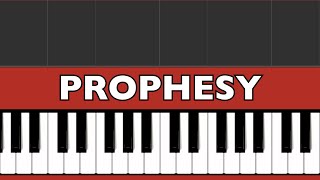 Prophesy  Planetshakers  Piano Tutorial [upl. by Publus]