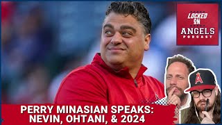 Los Angeles Angels General Manager Perry Minasian Speaks on Phil Nevin Shohei Ohtani amp 2024 Plans [upl. by Eniamrahs]