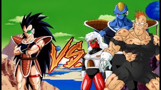 Raditz100x Gravity VS The Ginyu Force [upl. by Song]