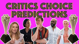 Critics Choice Awards 2024 Final Predictions  All Categories [upl. by Nawrocki875]