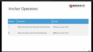 263 Regular Expressions Regex [upl. by Zebada]