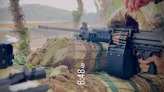 Full Auto IWI NEGEV NG7  Indian Army Training  762mm NATO LMG [upl. by Donahue]