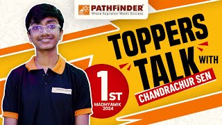 Exclusive Interview Madhyamik Topper 2024 Rank 1 Chandrachur Sen  Toppers [upl. by Ennaoj310]