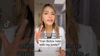 Can Botox help with my jowls botox jowls antiaging [upl. by Ganny655]