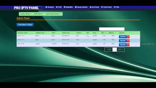 Pro Iptv Panel V3 Tanıtım Videosu [upl. by Tteraj]
