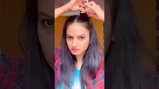 Cute Easy Hairstyle in 2 min cutehairstyle hairtutorial hairstyle shorts ytshort yt [upl. by Gunner642]