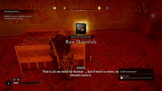 ALCESTRE MONASTERY RAID WALKTHROUGH RAW MATERIALS SUPPLIES Assassins Creed® Valhalla [upl. by Ihcur]