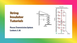 Power Transmission 45  String Insulator Tutorials [upl. by Owades]